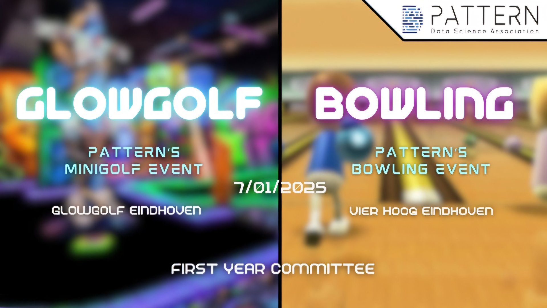 🎳 Glowgolf and Bowling Night