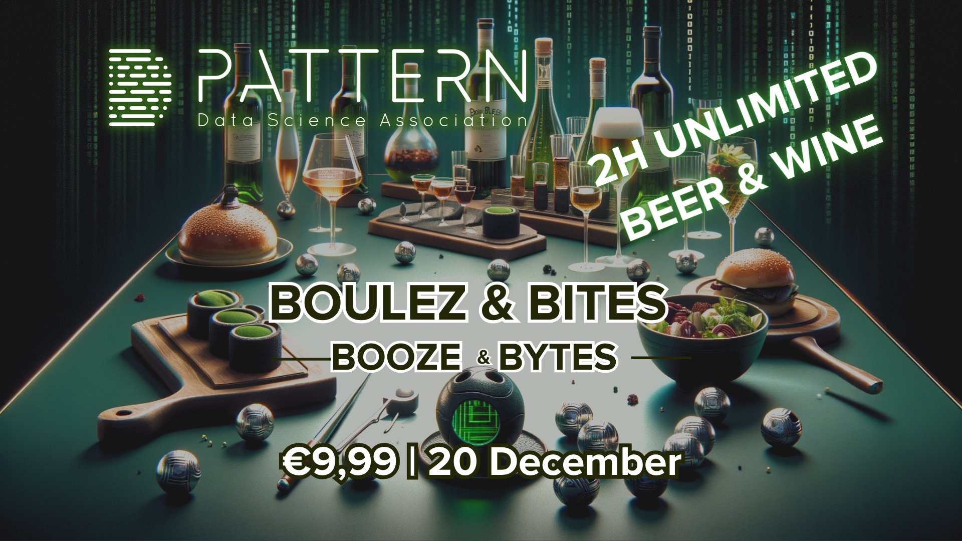 [DS&AI ONLY] Boules & Bites | Booze & Bytes