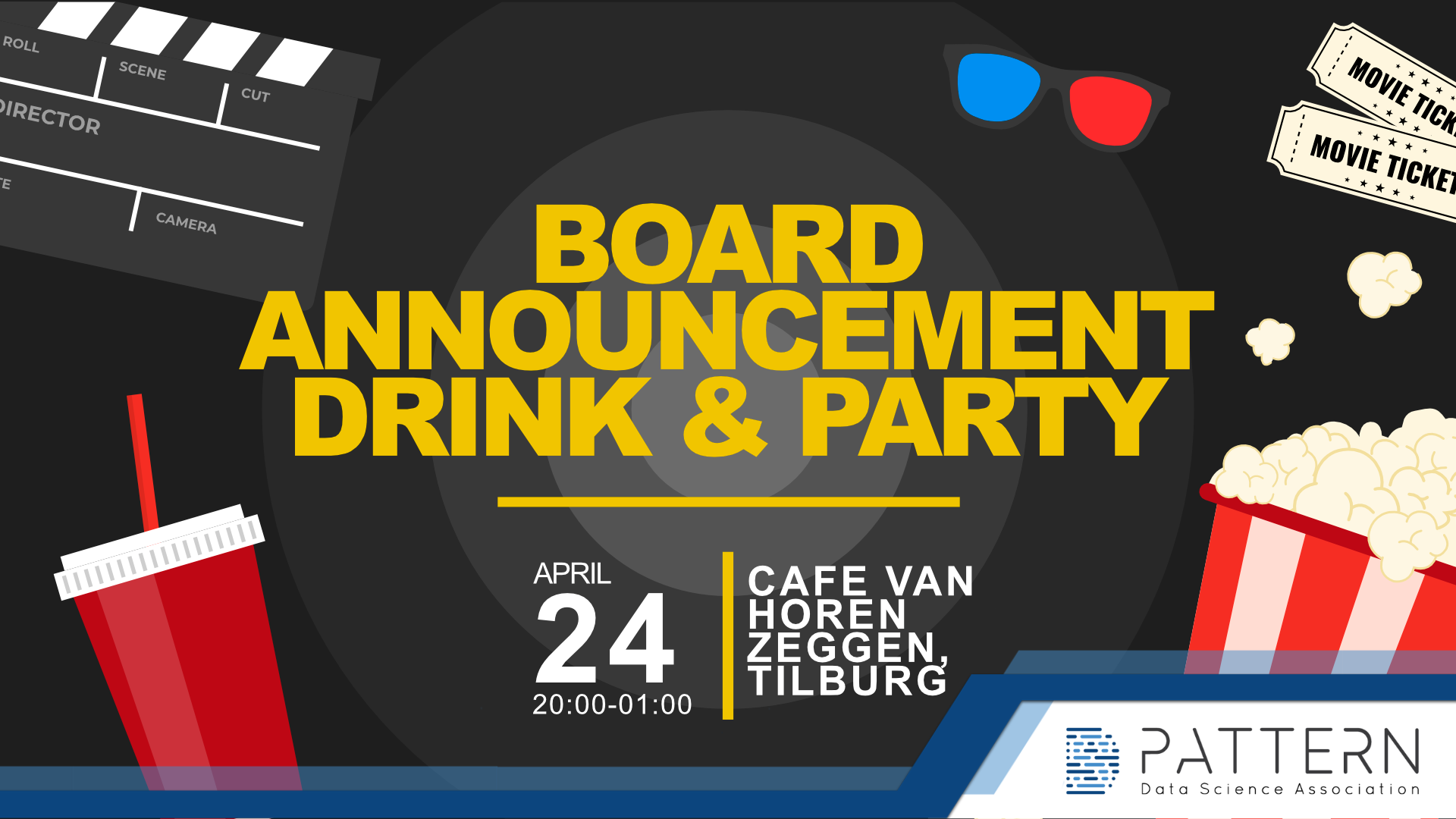 Announcement Drink & Party