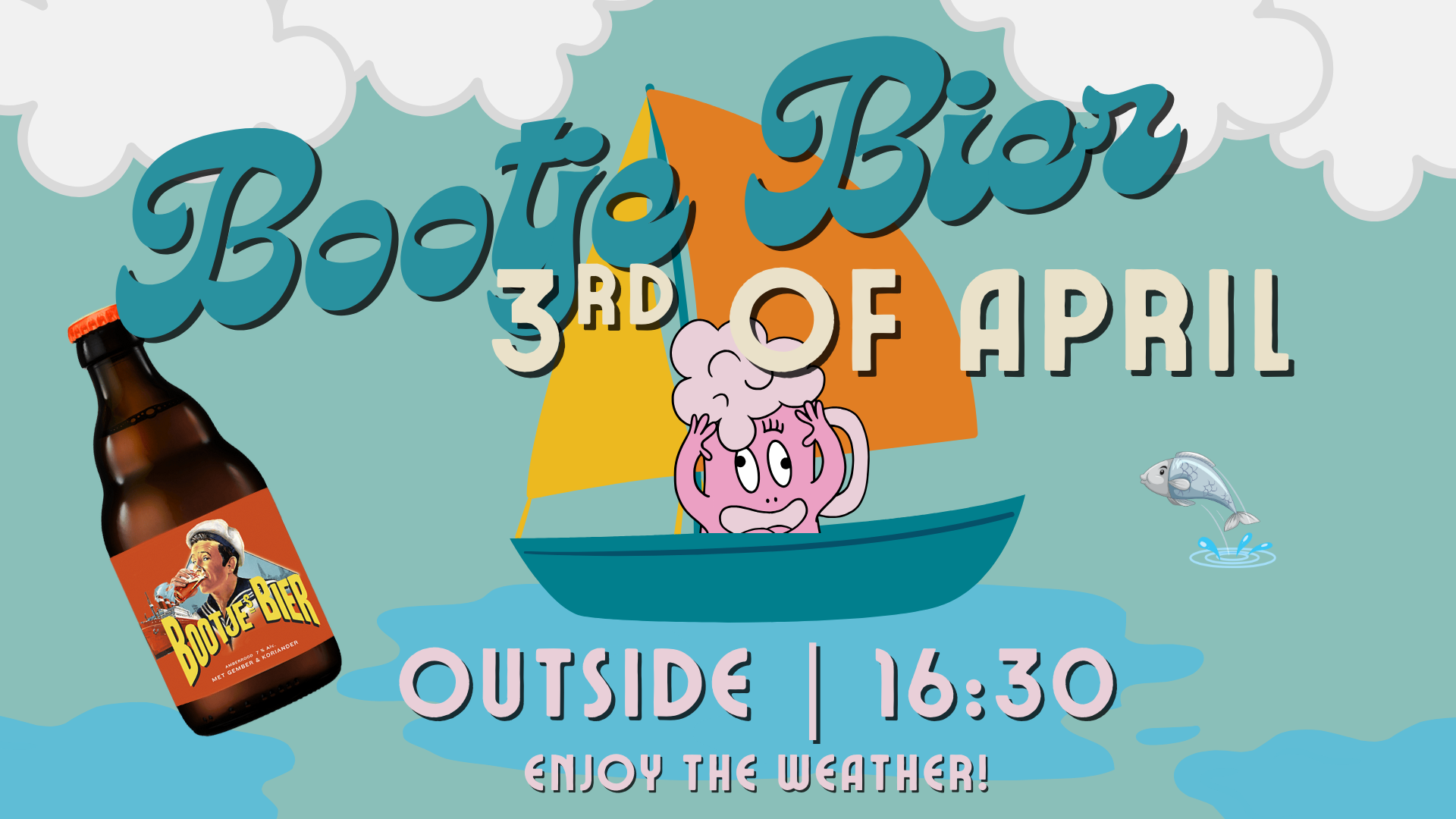 BarBaCoE Bootje Bier Buitenborrel