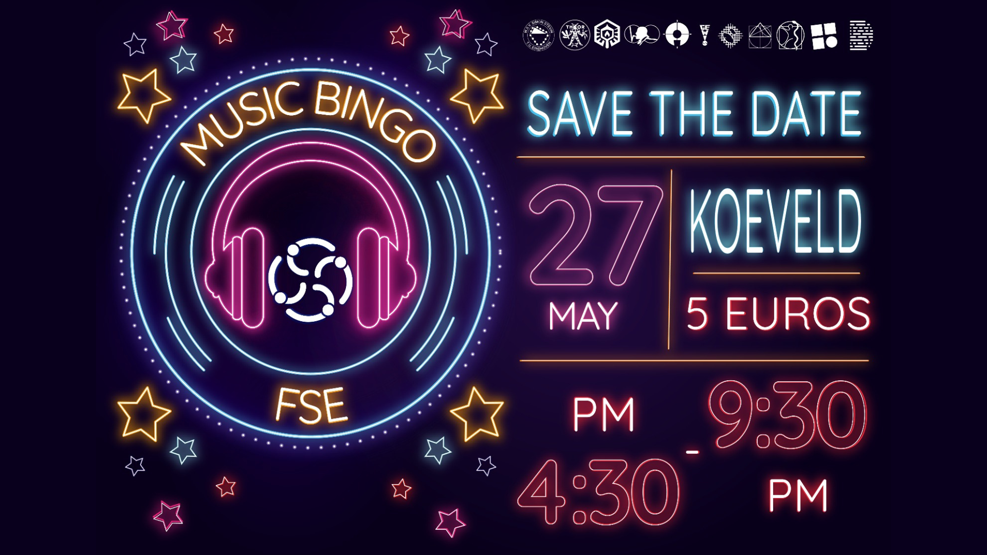 FSE-day Music Bingo