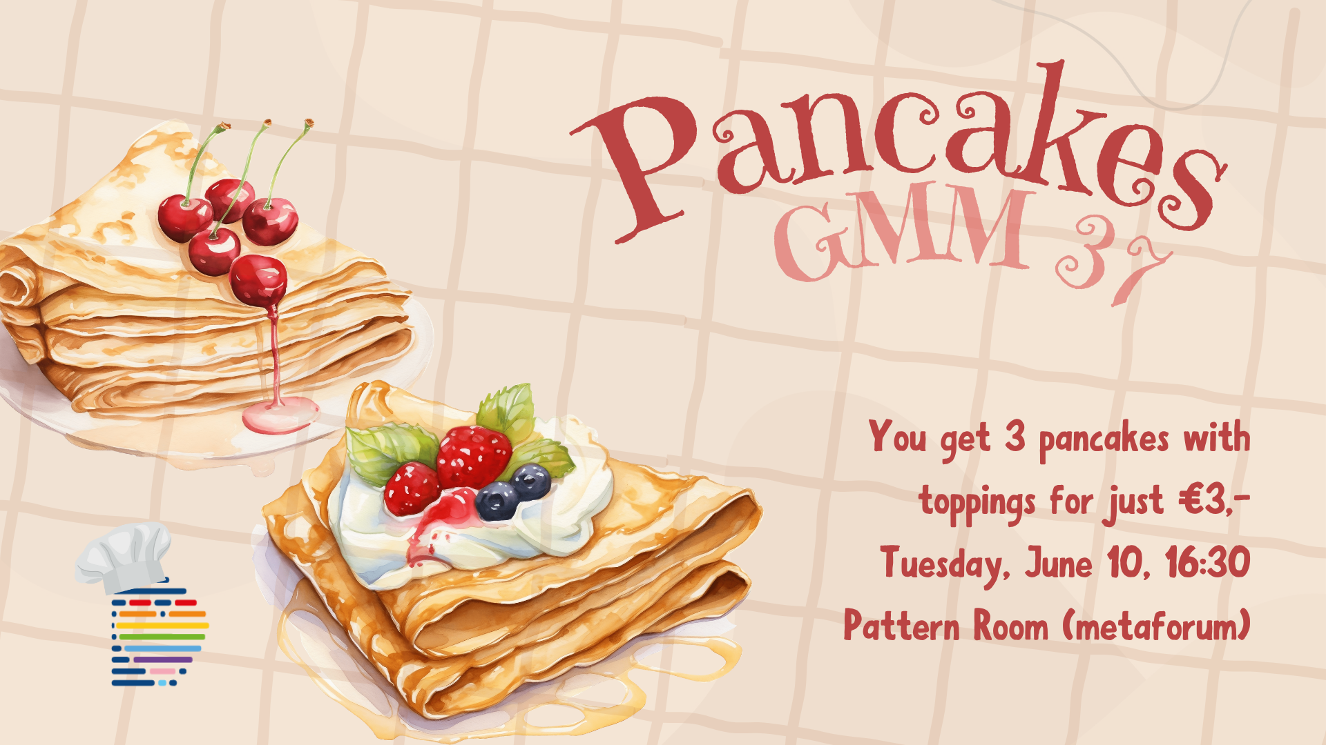 Pancakes before GMM 37