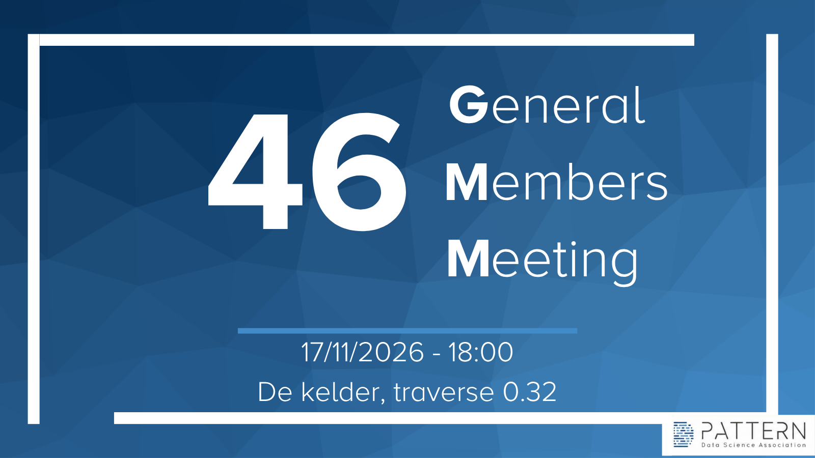 General Members Meeting 46