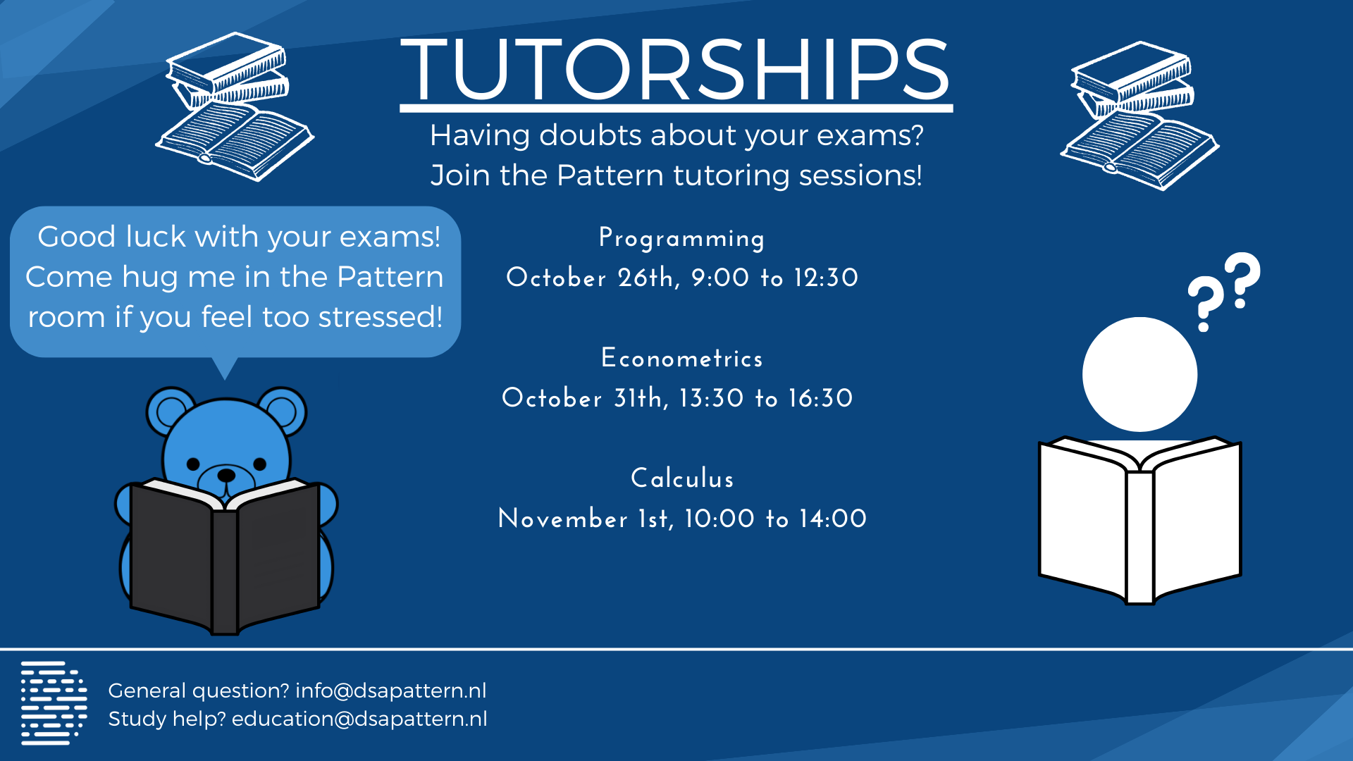 Tutorships / exam trainings Q1