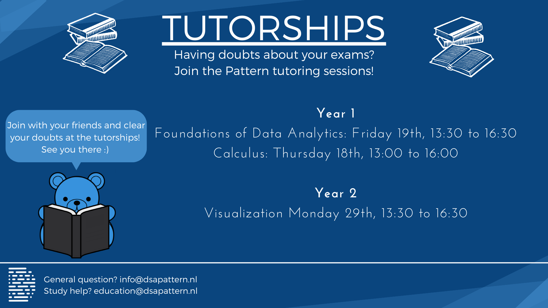 Tutorships / Exam Trainings Q2