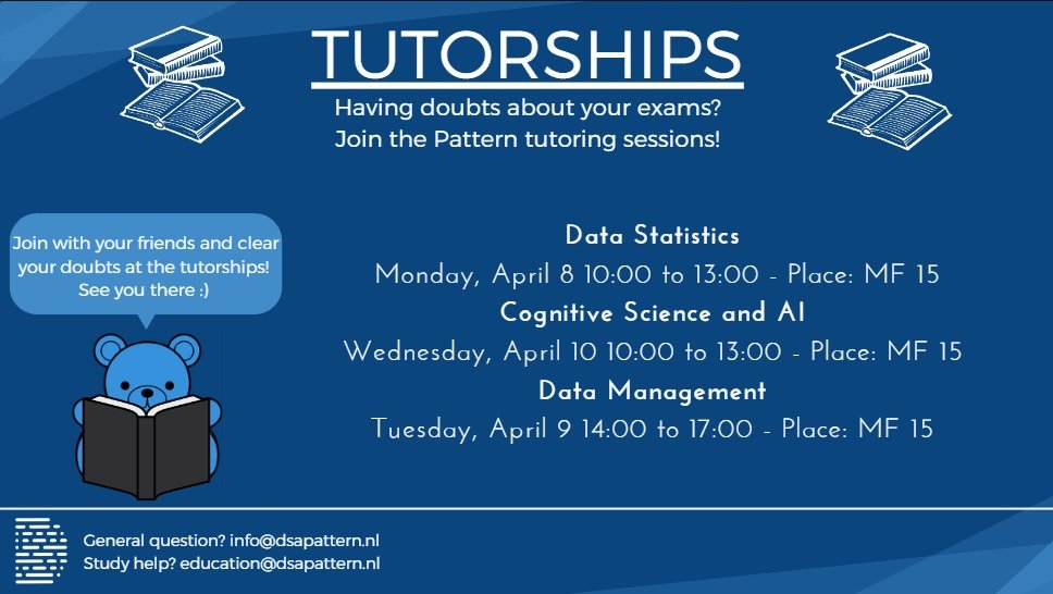 Tutorships / Exam Trainings Q3