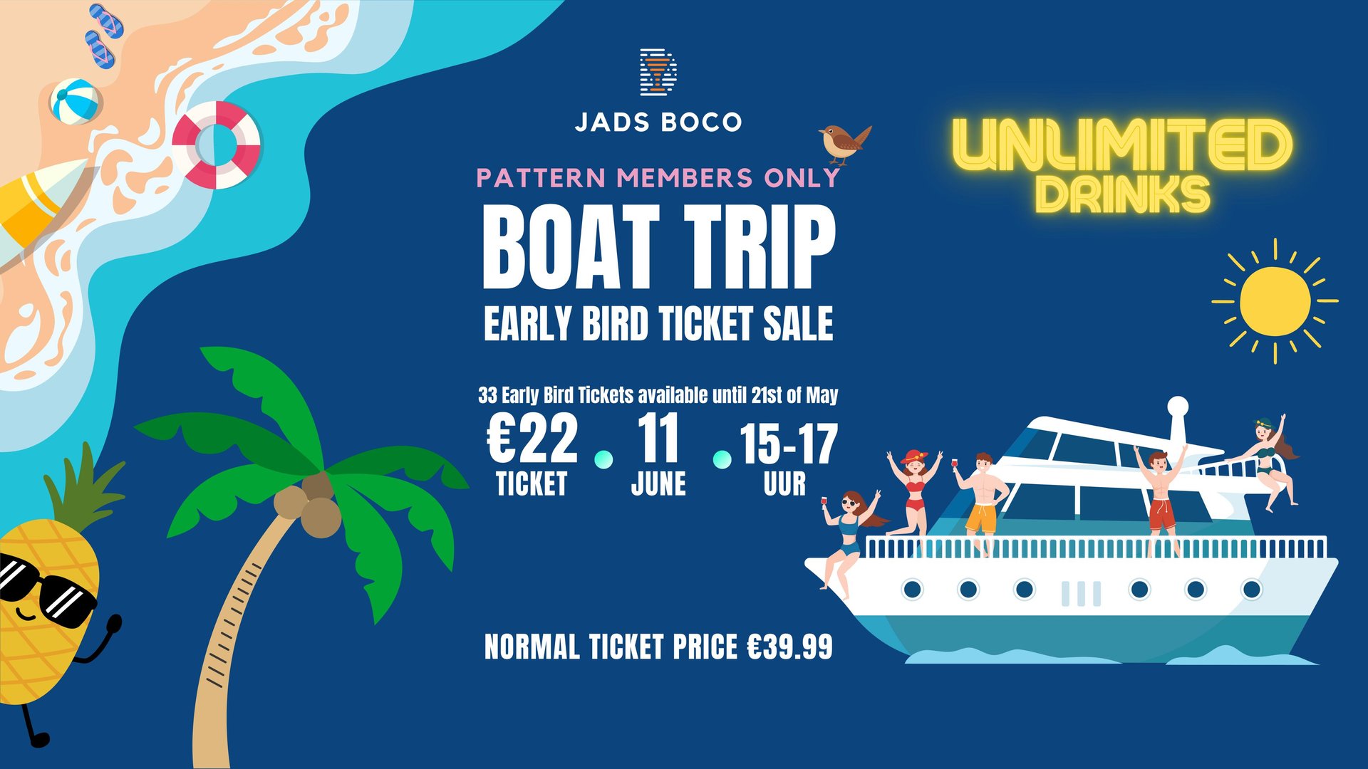 Boat Trip - Early Bird