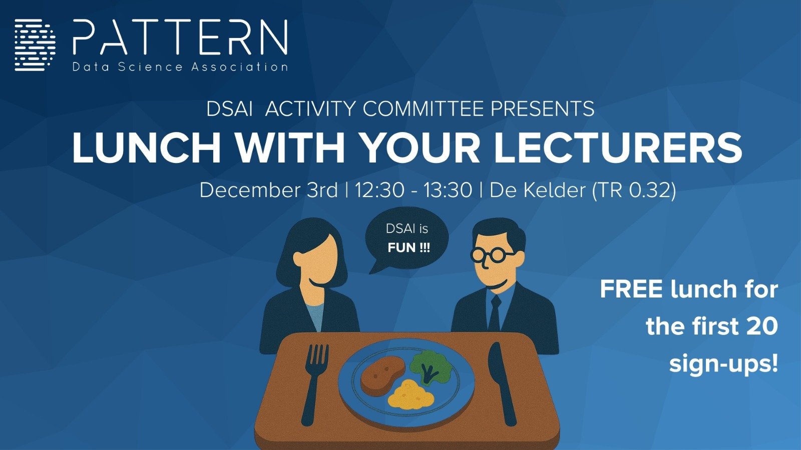 DS&AI Lunch with your Lecturers