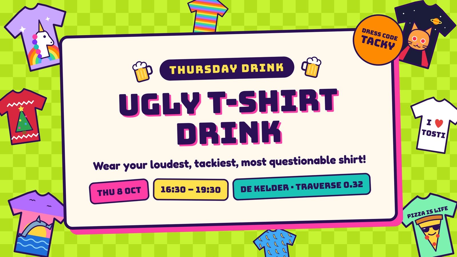 Ugly T-Shirt Drink