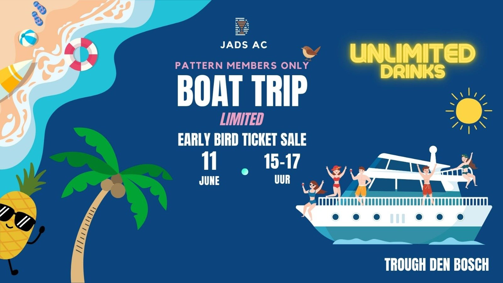 (Early Bird) Boat Trip - Den Bosch