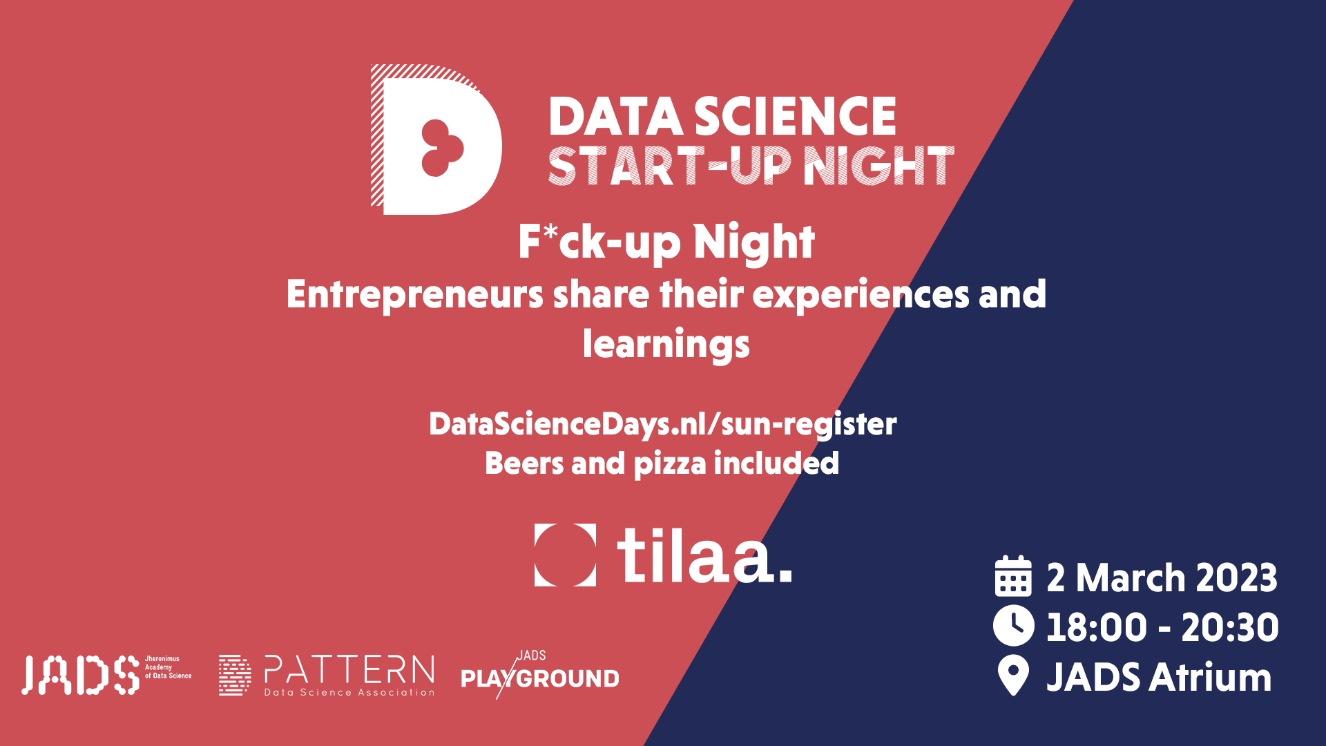 Data Science Start-up Night: F*ck-up Night