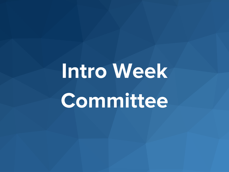 Intro Week Committee