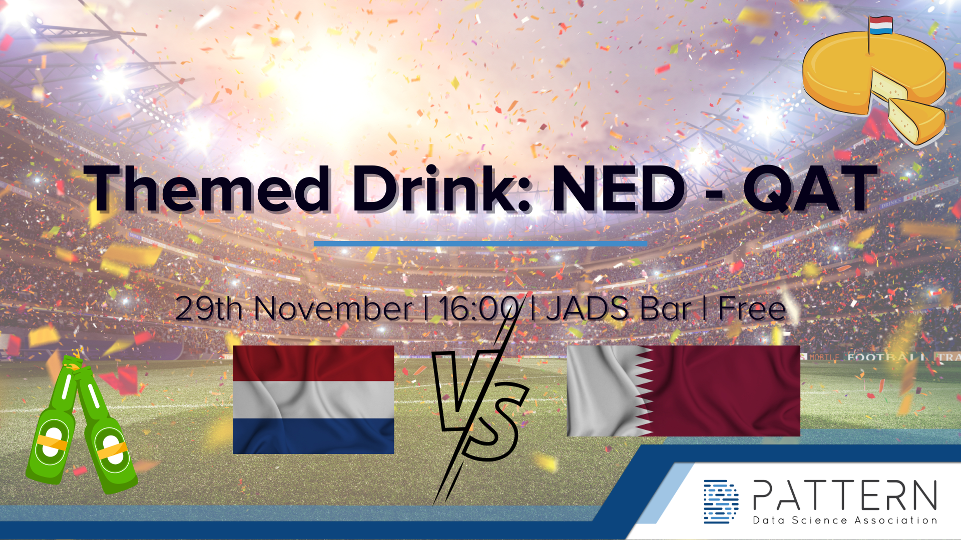 Themed Drink: Netherlands-Qatar